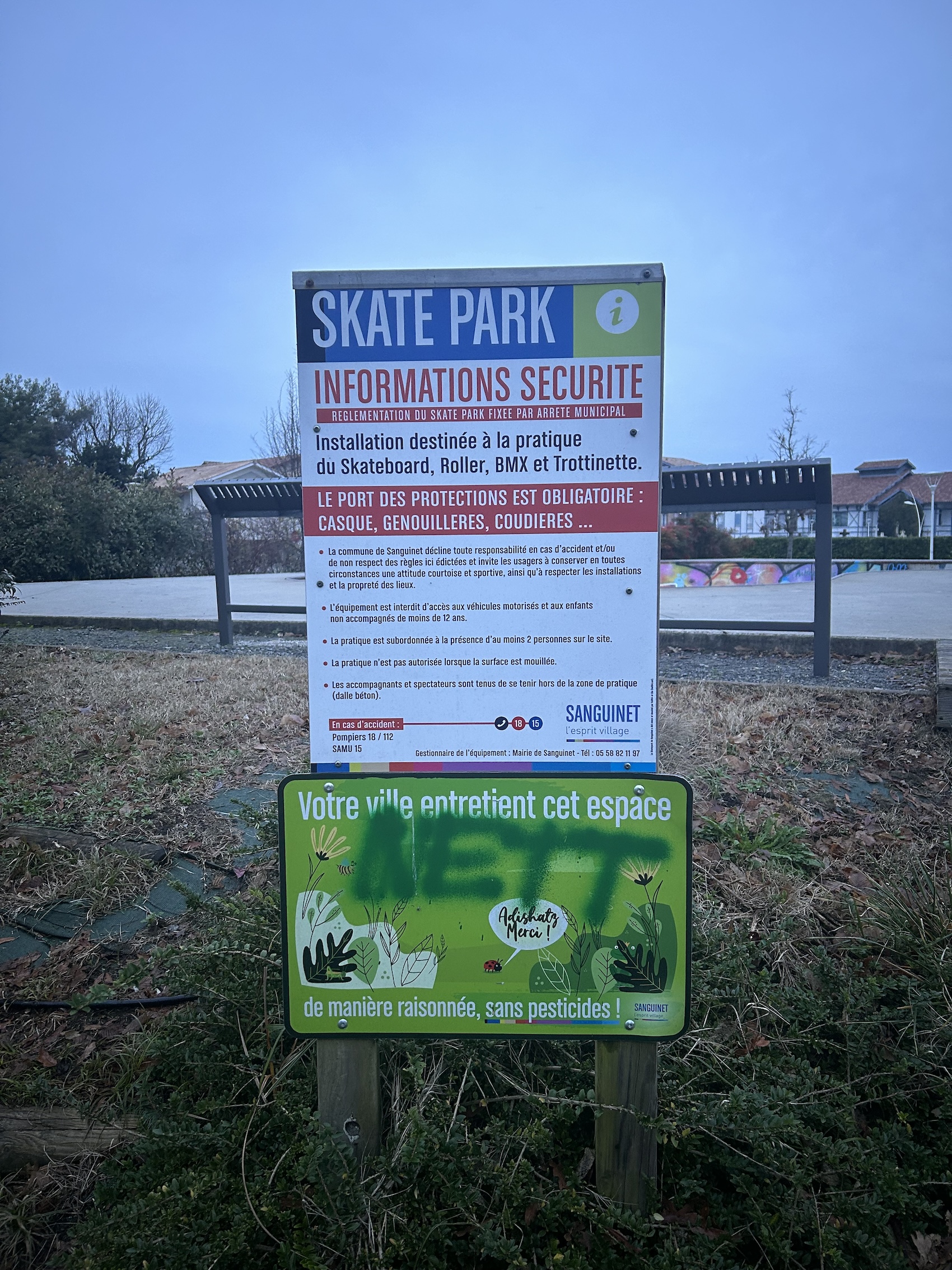 Sanguinet skatepark